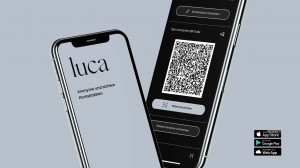 Symbolbild Oberfläche luca-App