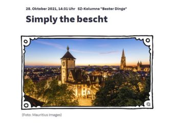 Freiburg ist die besuchenswerteste Stadt in Deutschland