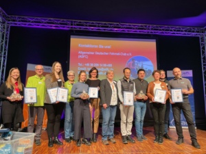 Auszeichnung ADFC-Qualitätsradrouten Baden-Württemberg